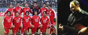 بازيكنان پرسپوليس سرود رسميشان را خواندند