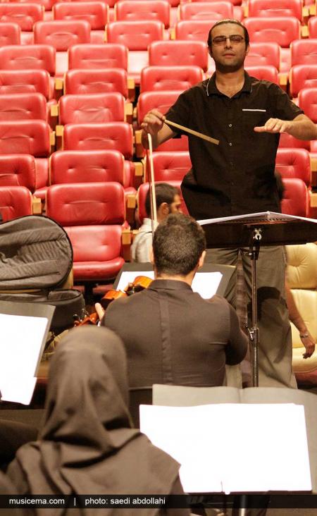 گزارش تصویری از تمرین ارکستر ملی ایران و تولد رهبرش - 2