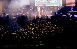 بارون پاییزی در شب برفی