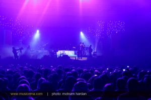 فرزاد فرزین در کیش روی صحنه رفت