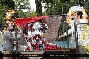 پرتره نگاری مشاهیر موسیقی ایران - 16 اردیبهشت 1395