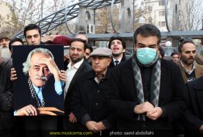 مراسم تشییع پیکر حسین یوسف زمانی - 14 دی 1392