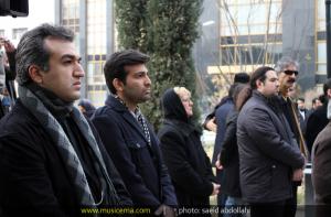 مراسم تشییع پیکر حسین یوسف زمانی - 14 دی 1392