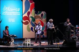 اجرای گروه آمریکایی «انیمیشن» در سی امین جشنواره موسیقی فجر