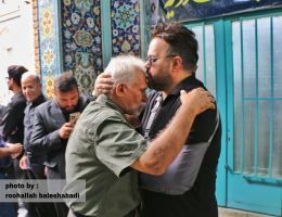 مراسم ترحیم محمود گلمحمدی