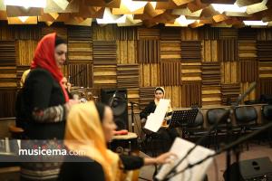 تمرین گروه صبا محمدی برای کنسرت 24 اردیبهشت