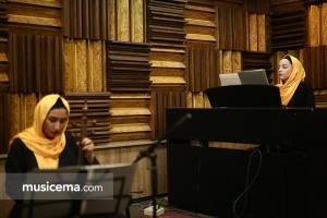 تمرین گروه صبا محمدی برای کنسرت 24 اردیبهشت