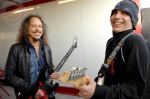 روایت جو ساتریانی از آموزش دادن به گیتاریست گروه متالیکا